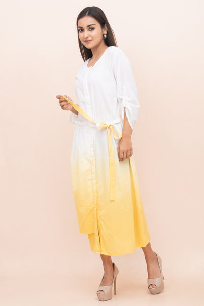 ombre dyed dress ROAM 220701
