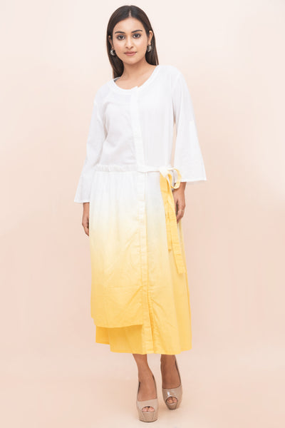 ombre dyed dress ROAM 220701